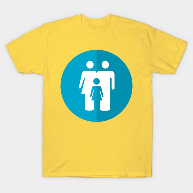 Family Icon Family Icon Family History Icon Child T-Shirt by SWEIRKI